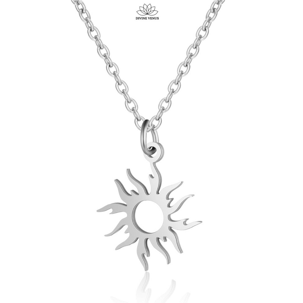 Sun Necklace | Stainless Steel